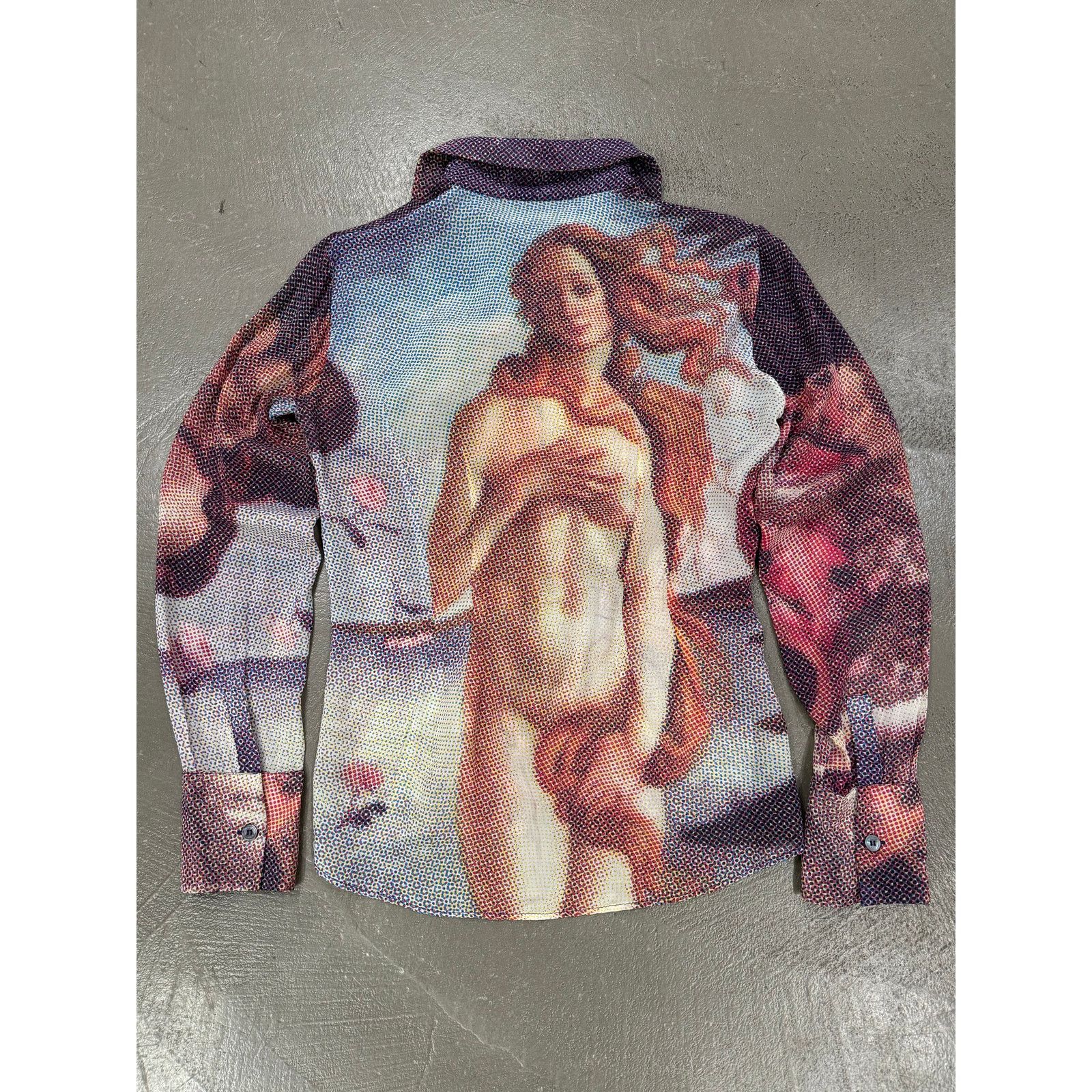 Dolce & Gabbana S/S 1996 D&G “Nascita di Venere” Botticelli shirt Size M / US 6-8 / IT 42-44 - 1 Thumbnail