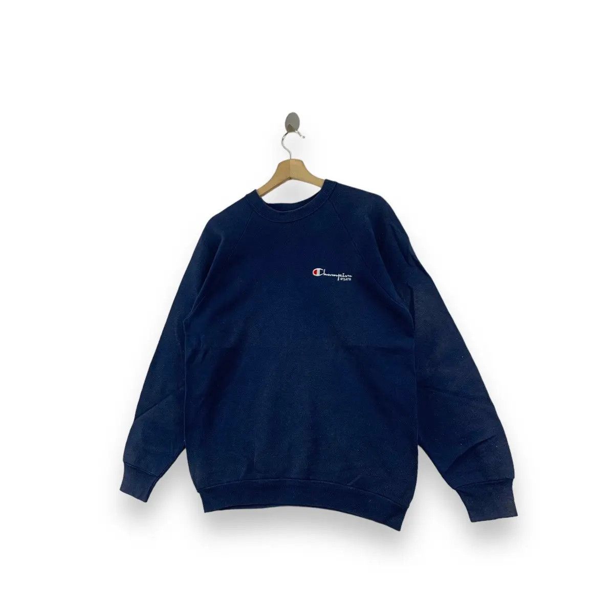 Champion Vintage 90’ CHAMPION CLUB Script Logo Crewneck Sweatshirt Size L / US 10 / IT 46 - 4 Thumbnail