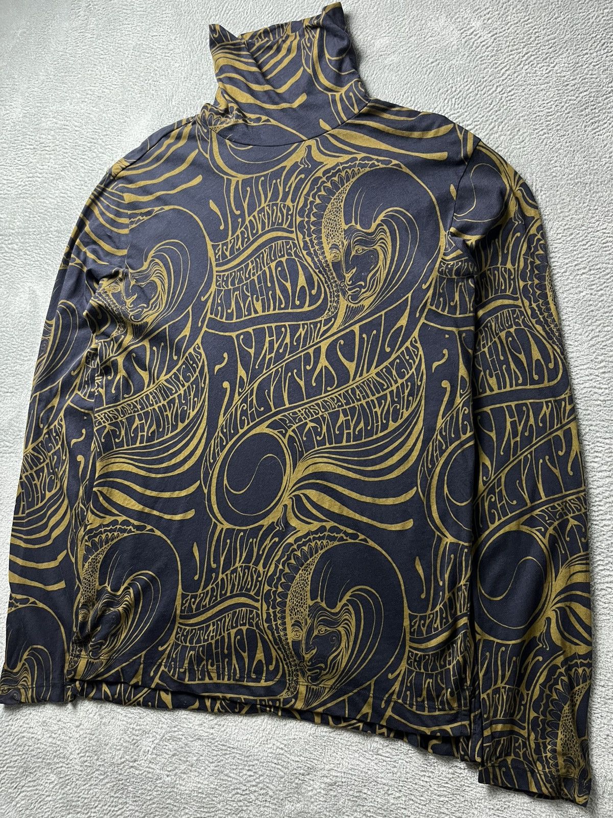 Dries Van Noten Dries van noten - AW16/17 psychedelic turtleneck Size US M / EU 48-50 / 2 - 6 Thumbnail