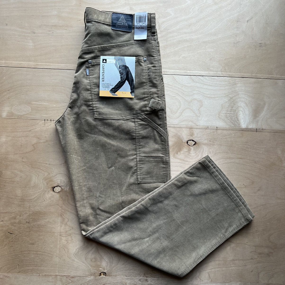 Corduroy Carpenter Pants Beige