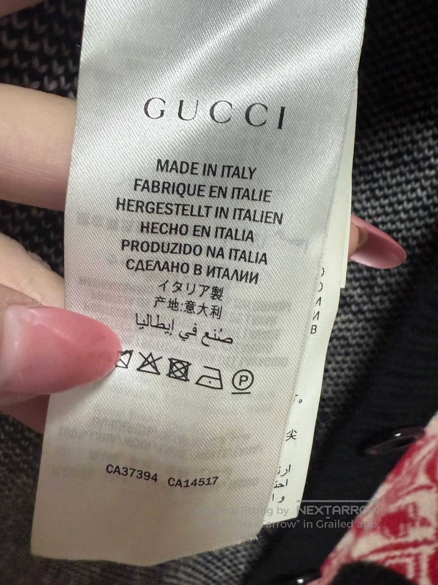 Gucci Gucci Red White Plaid Wool Cardigan. Size S / US 4 / IT 40 - 5 Thumbnail