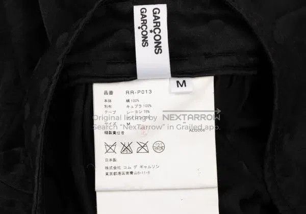 Comme des Garcons Comme des Garcons size M Black Retro Polka Dot Design Hare Size 23" - 8 Thumbnail