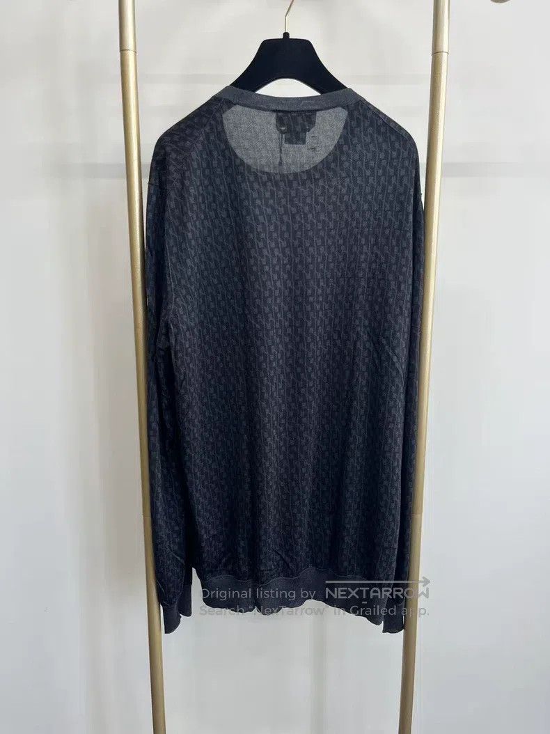 Hermes Hermes Silk knitted long-sleeved T-shirt Size US XXL / EU 58 / 5 - 2 Thumbnail