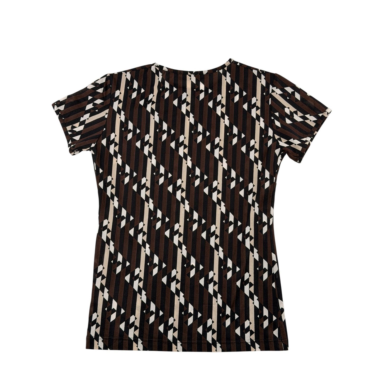 Fendi Fendi vintage 1990s T-shirt Zucca FF logo Size M / US 6-8 / IT 42-44 - 4 Thumbnail