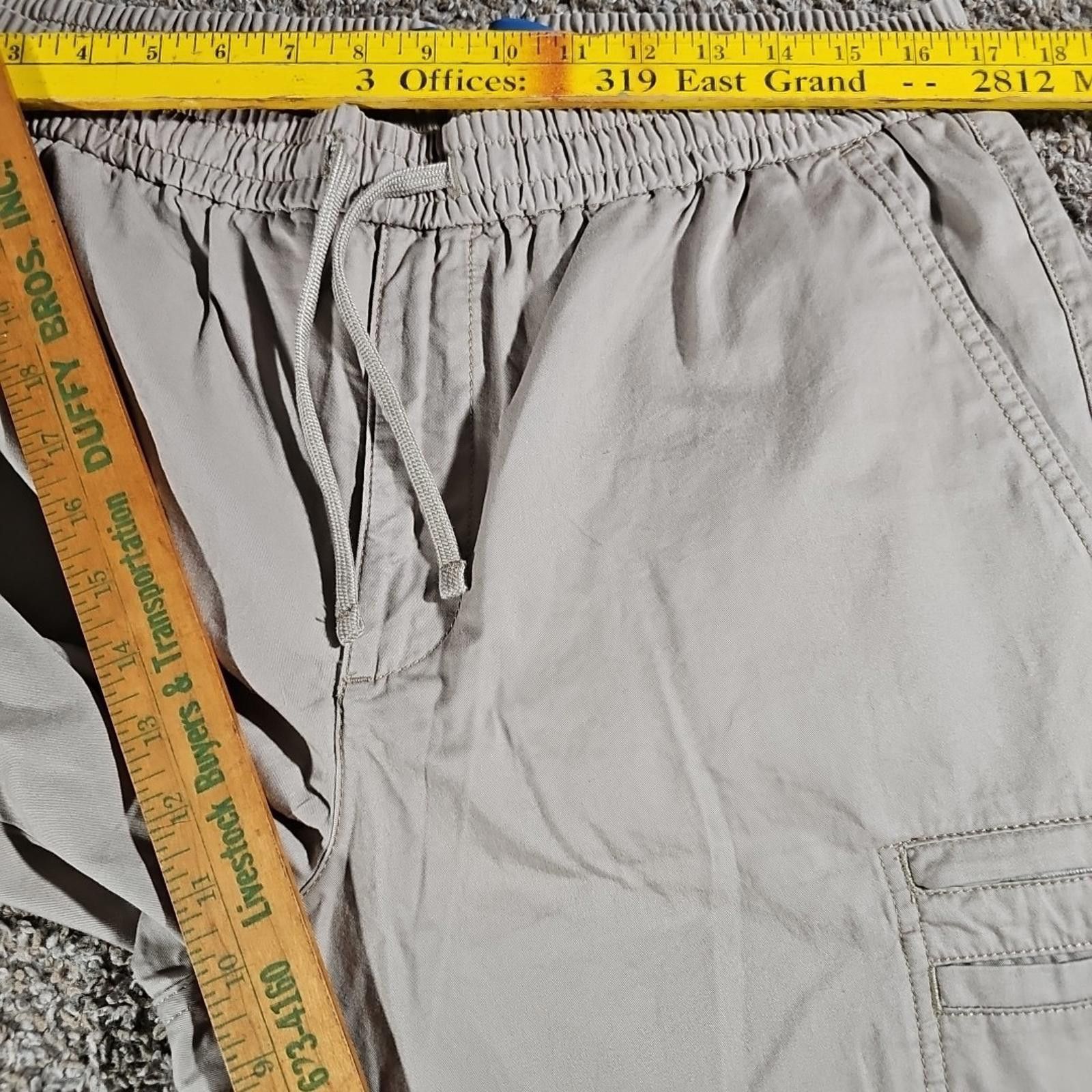 Lee Lee Dungarees Sz 34 Drawstring Shorts Size US 34 / EU 50 - 4 Thumbnail