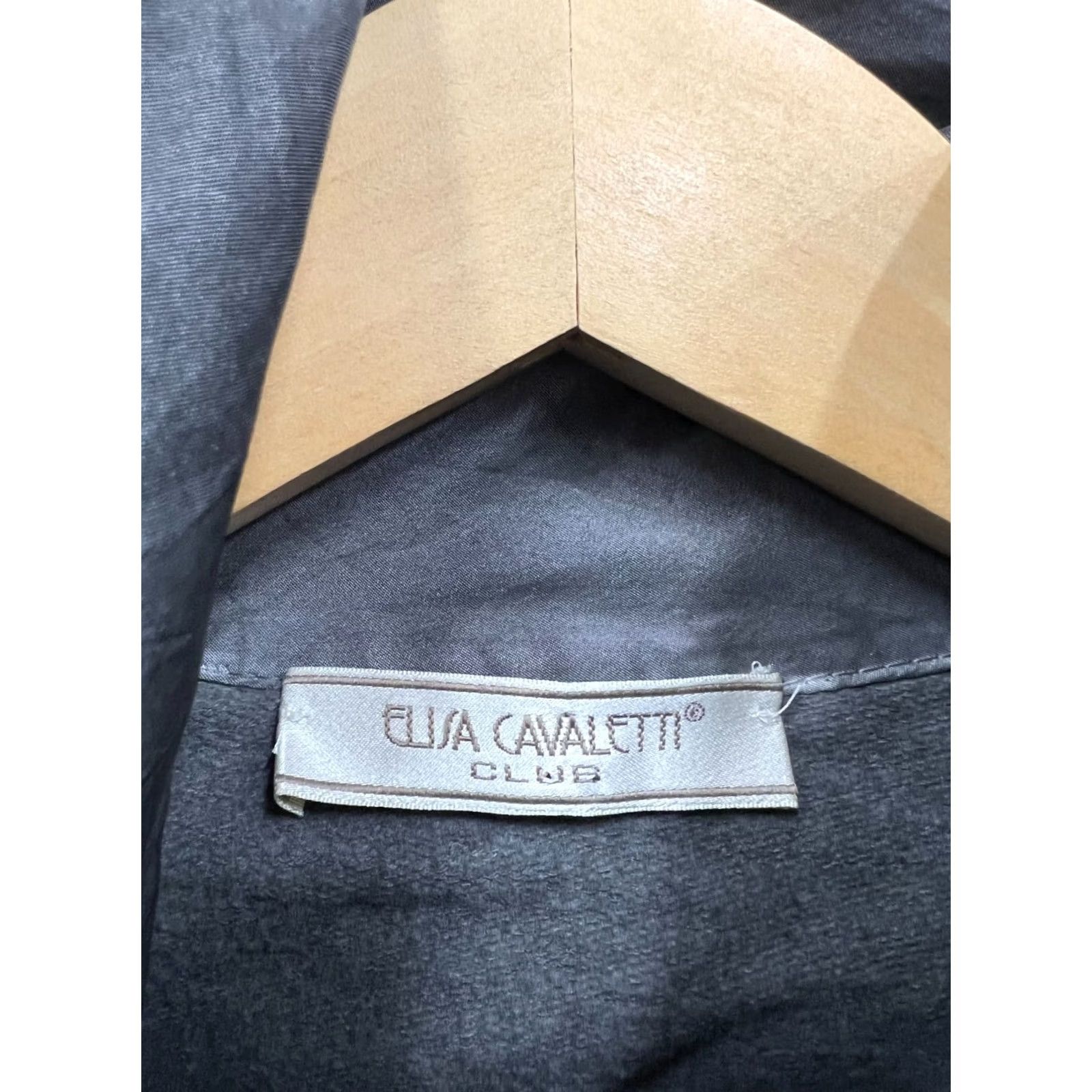 Vintage Elisa Cavaletti Blazer Women M Gray Blazer Button Shirt Style 90s Modern Vintage No N/A Size M / US 6-8 / IT 42-44 - 7 Thumbnail