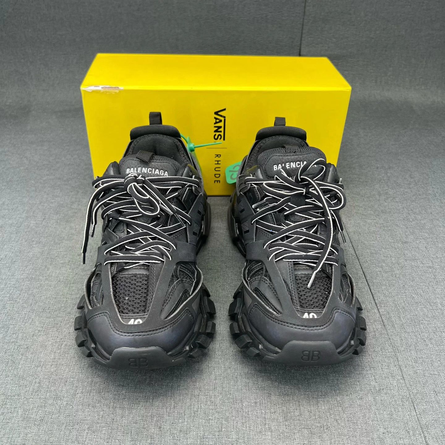 Balenciaga Balenciaga Track Black Sneakers Size 40 99 New Original Box Size US 10 / EU 43 - 3 Thumbnail