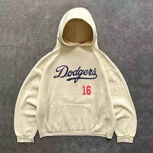 Japanese Brand Komuro x Chie Beige casual retro letter print hoodie y2k Size US L / EU 52-54 / 3 - 1 Thumbnail
