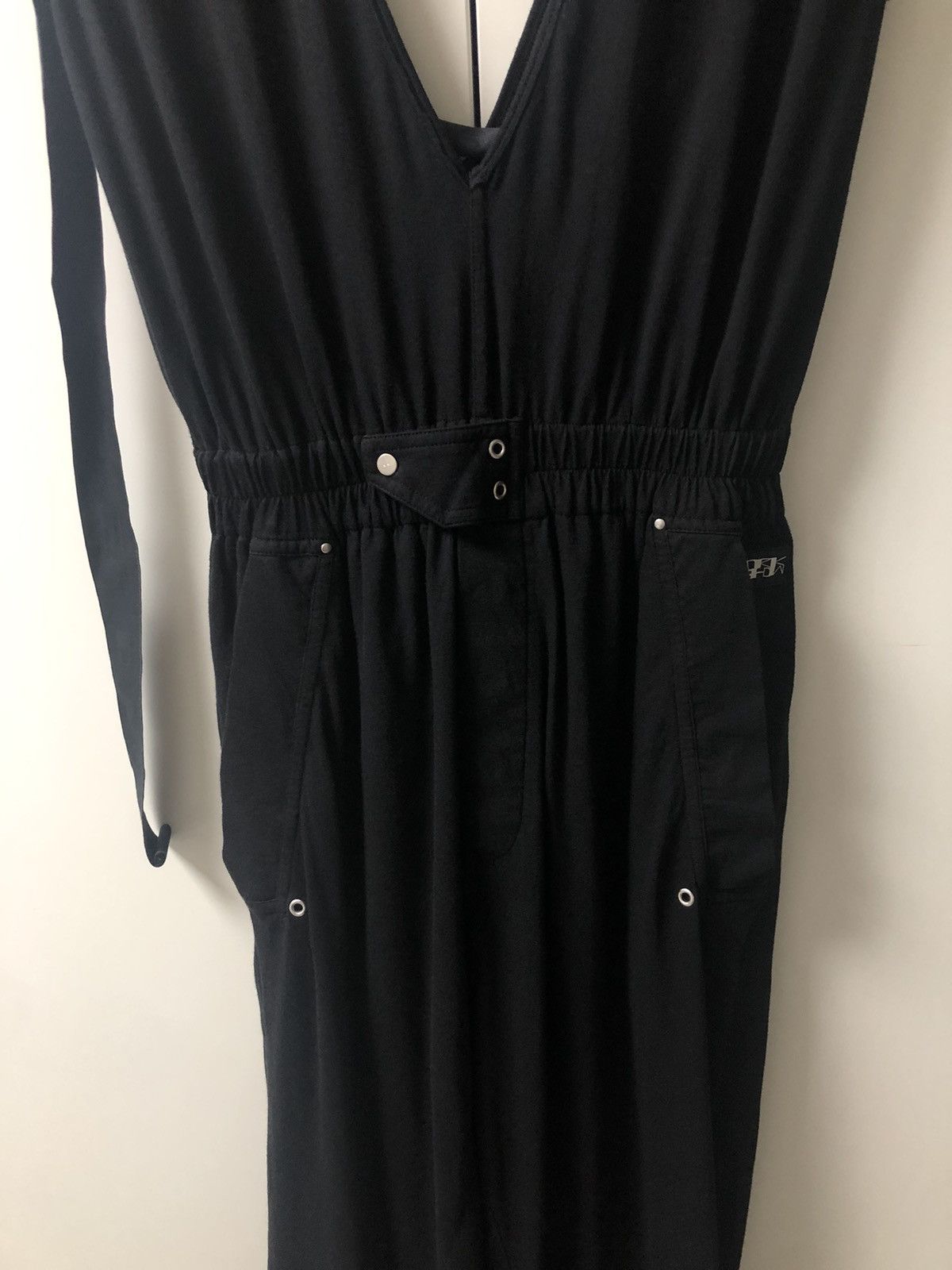 Rick Owens Drkshdw Rick Owens 21SS PHLEGETHON Drkshdw V Neck Bodybag Jumpsuit Size XS / US 0-2 / IT 36-38 - 5 Thumbnail
