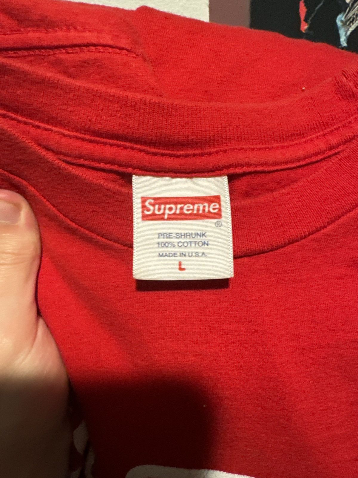 Supreme Supreme Arabic Logo LS Size US L / EU 52-54 / 3 - 6 Thumbnail