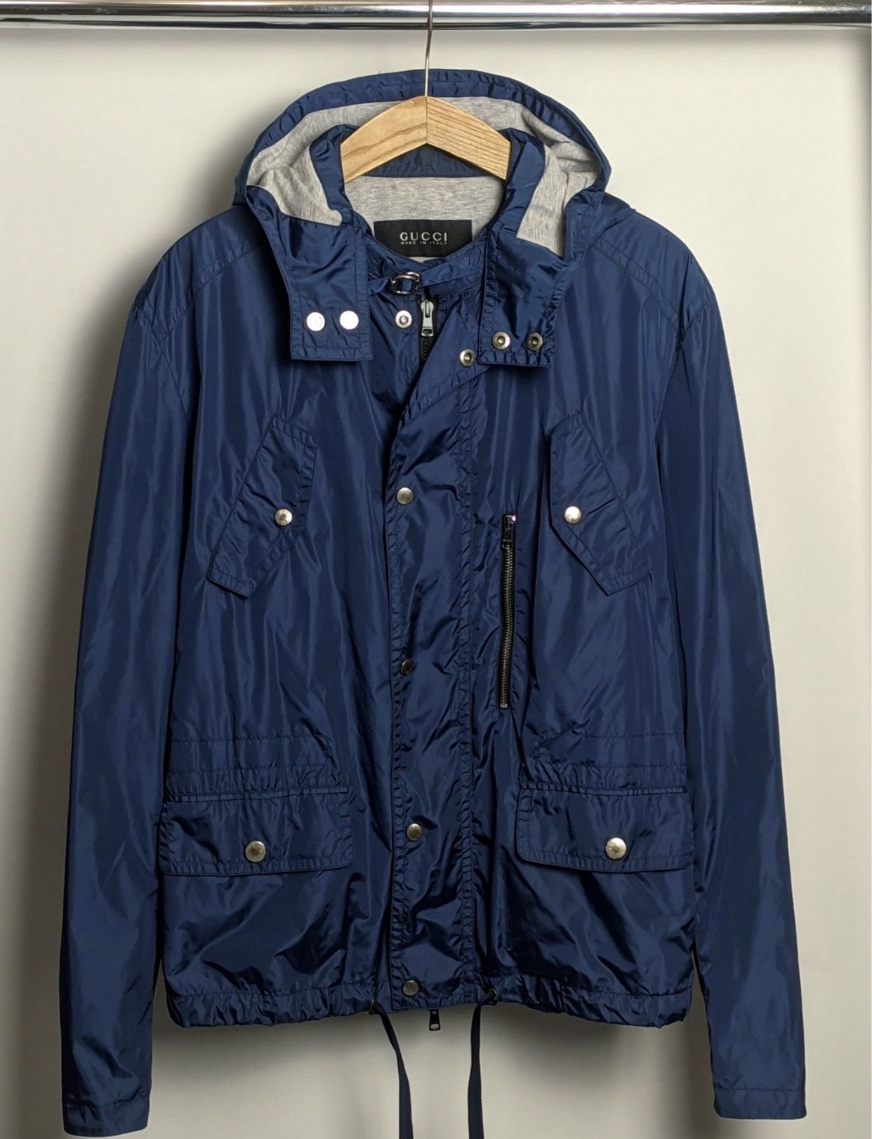 Designer × Gucci Gucci Nylon Jacket Vintage Size US L / EU 52-54 / 3 - 1 Thumbnail