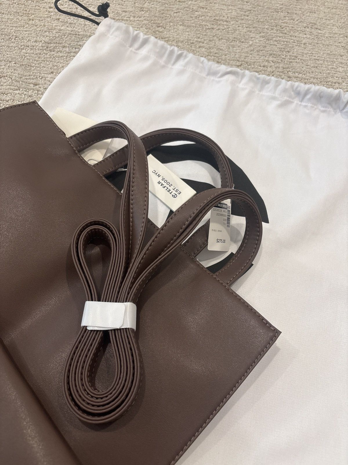 Telfar Telfar Medium Chocolate Shopping Bag Size ONE SIZE - 2 Thumbnail