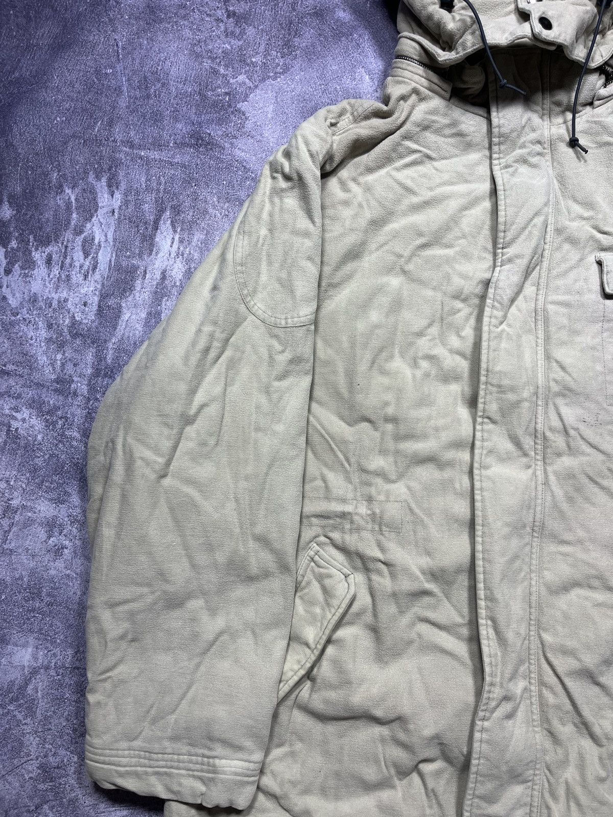Yves Saint Laurent Yves Saint Laurent YSL Vintage jacket beige hood Parka Size US L / EU 52-54 / 3 - 3 Thumbnail