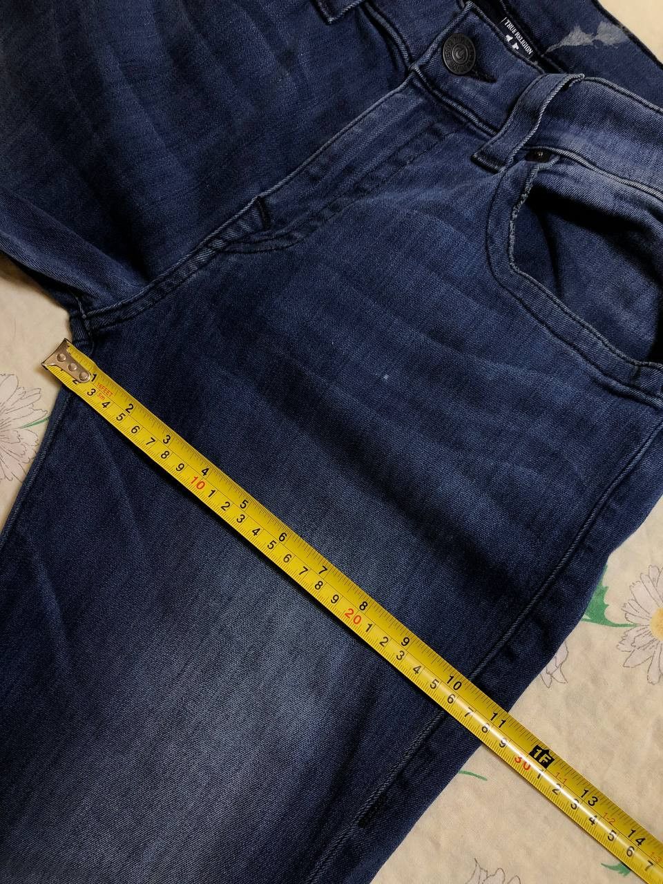 True Religion True Religion Jeans Womens Blue Denim Geno Relaxed Size 32" / US 10 / IT 46 - 4 Thumbnail