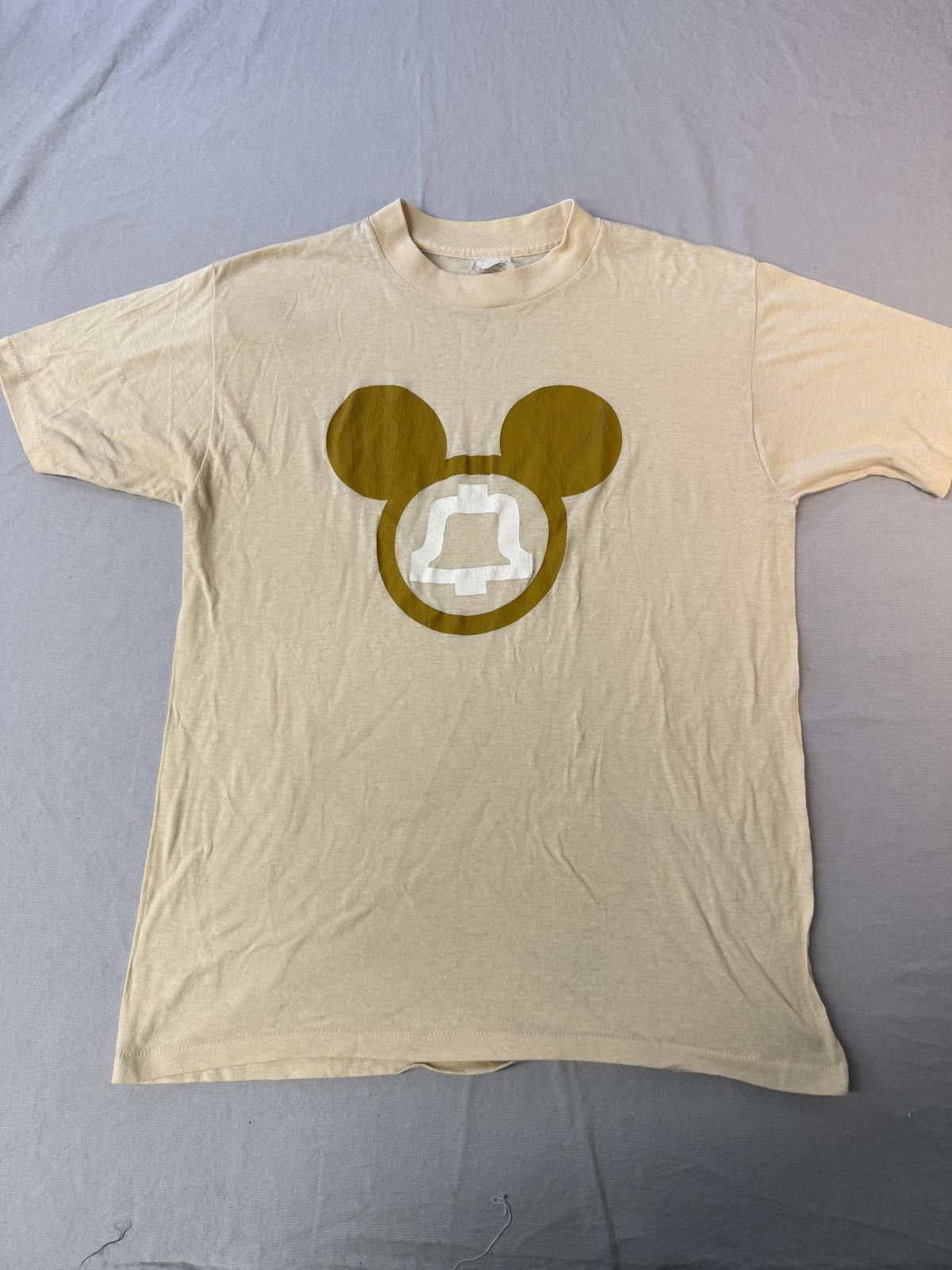 Designer Bell South x Mickey Mouse Collab T-shirt 1980s Disney Tee L Size US L / EU 52-54 / 3 - 1 Thumbnail