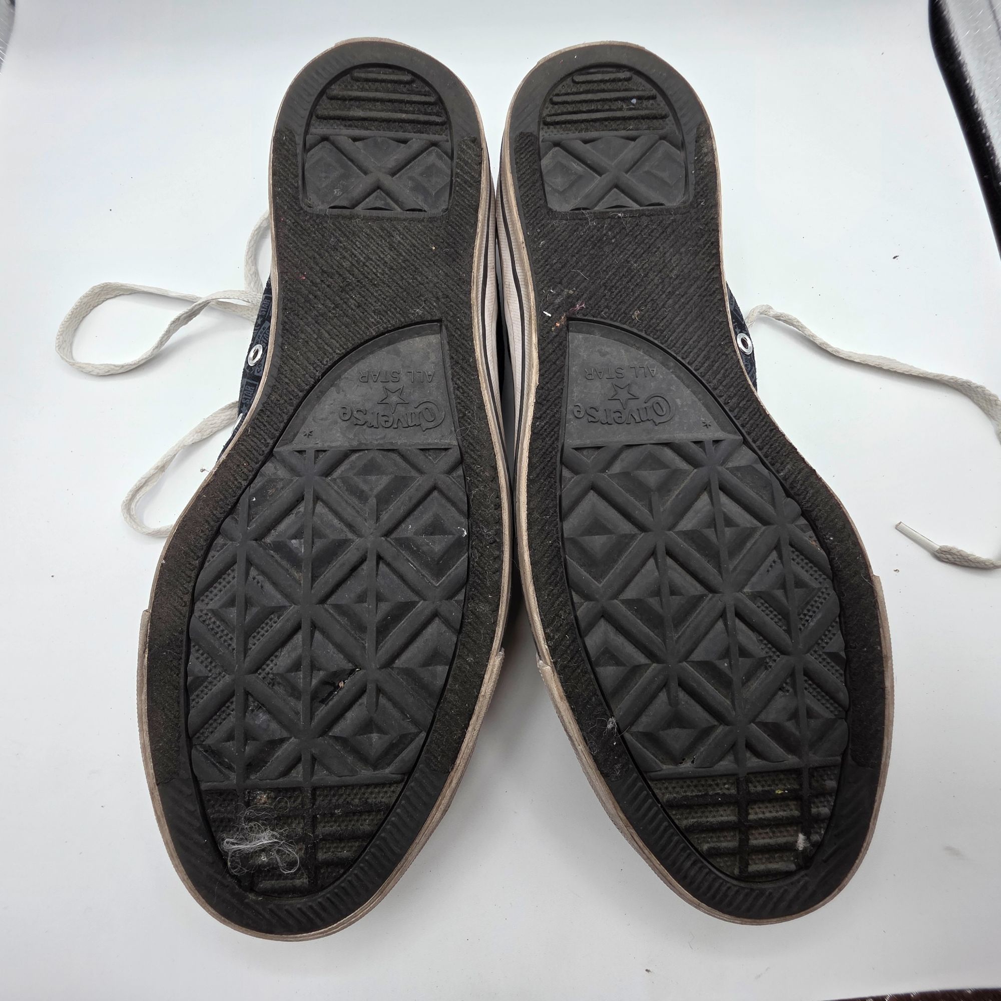 Converse Converse All Star Low Allover License Plate Prints Mens Size Size US 9 / EU 42 - 8 Thumbnail