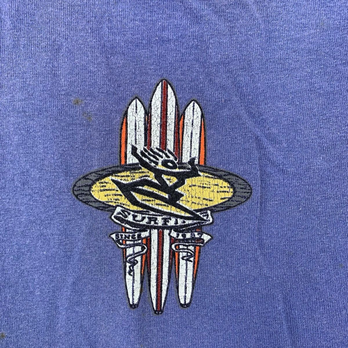 Vintage Vintage HAWAIIAN LEGEND Surf Surfing Sun Faded Short Shirt Size US S / EU 44-46 / 1 - 6 Thumbnail