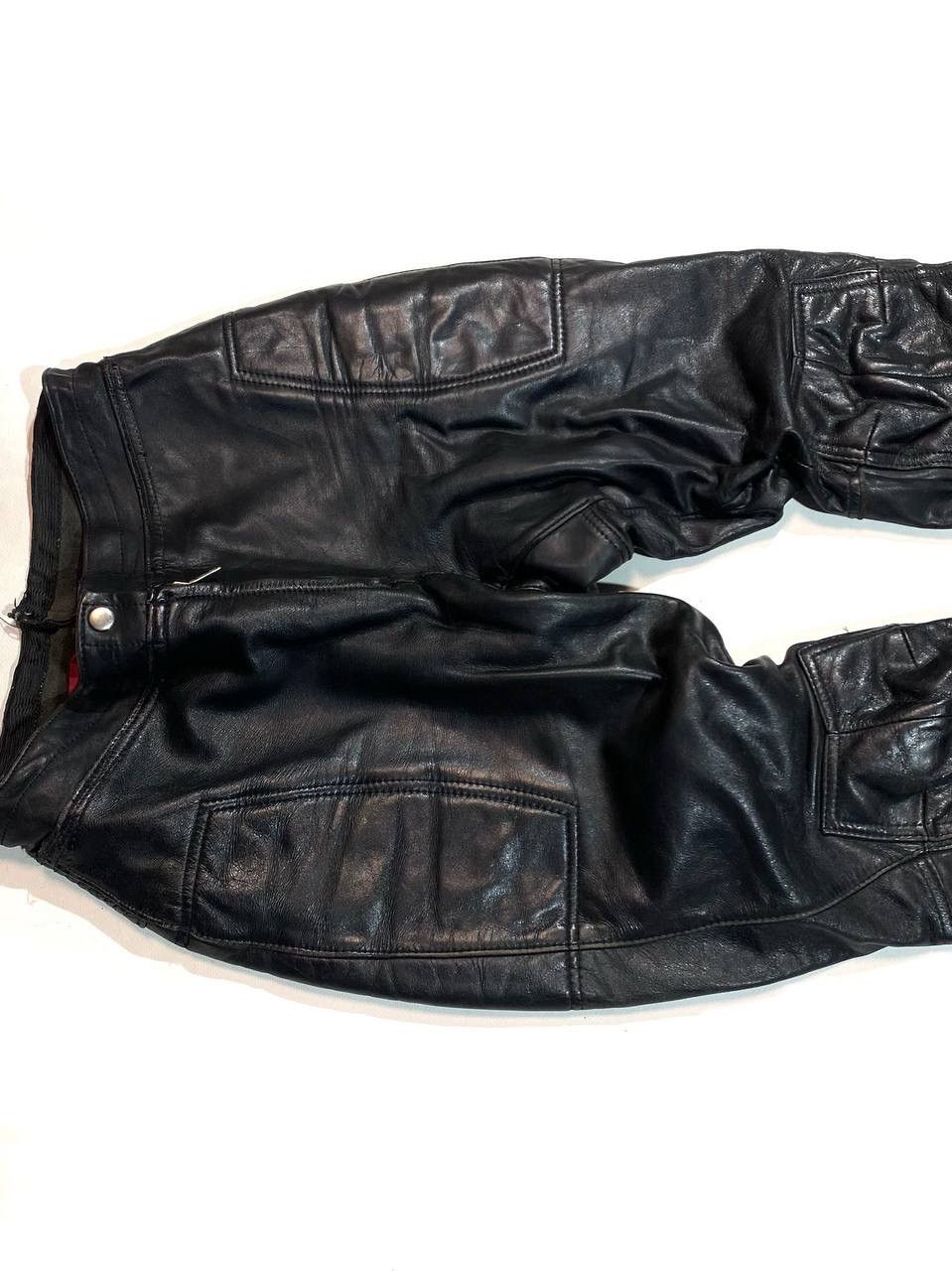 Vintage Vintage Rare Racing Moto Leather Pants Size US 28 / EU 44 - 5 Thumbnail