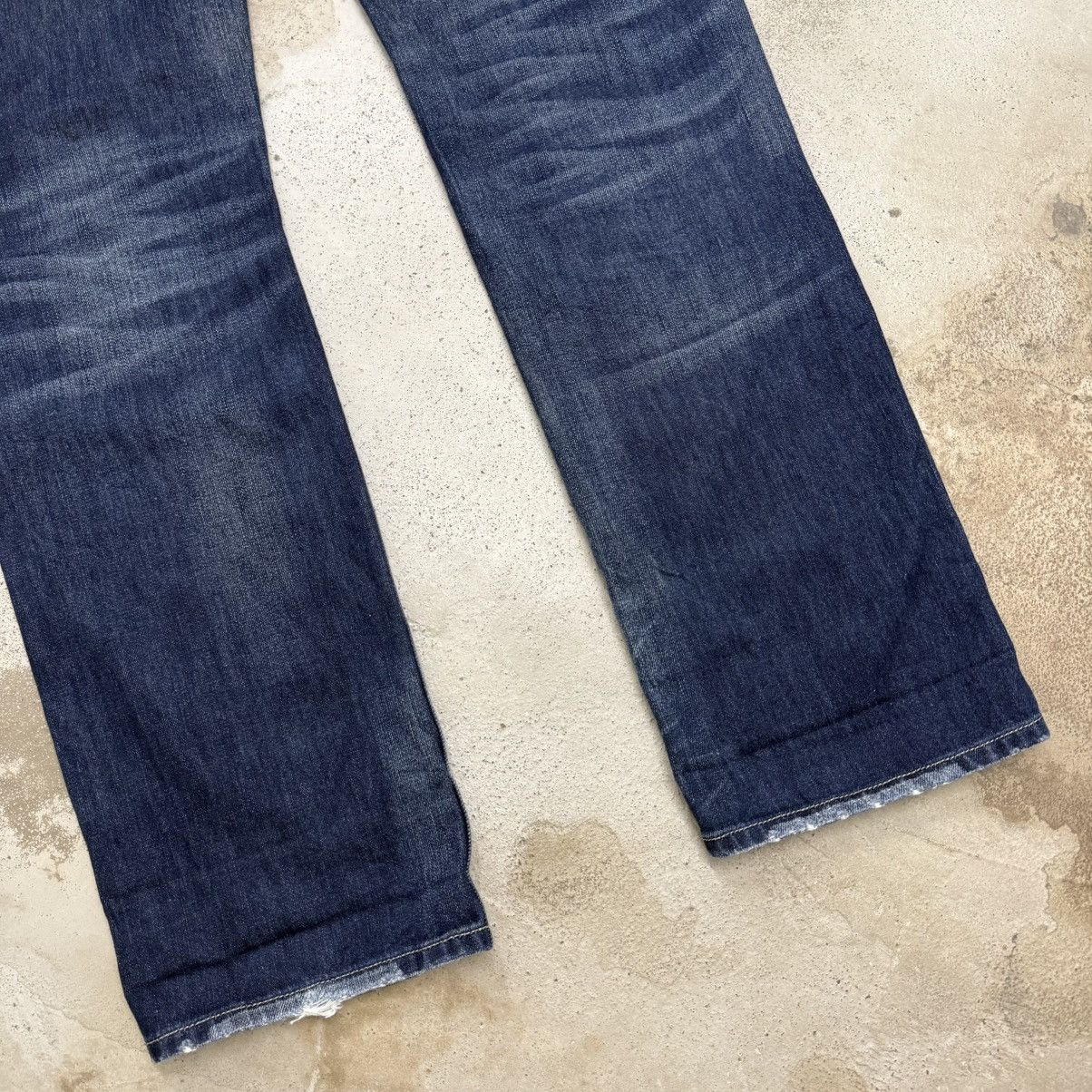 Diesel Diesel Industry Larkee Distress Whisker Button Denim Pants Size US 32 / EU 48 - 12 Thumbnail
