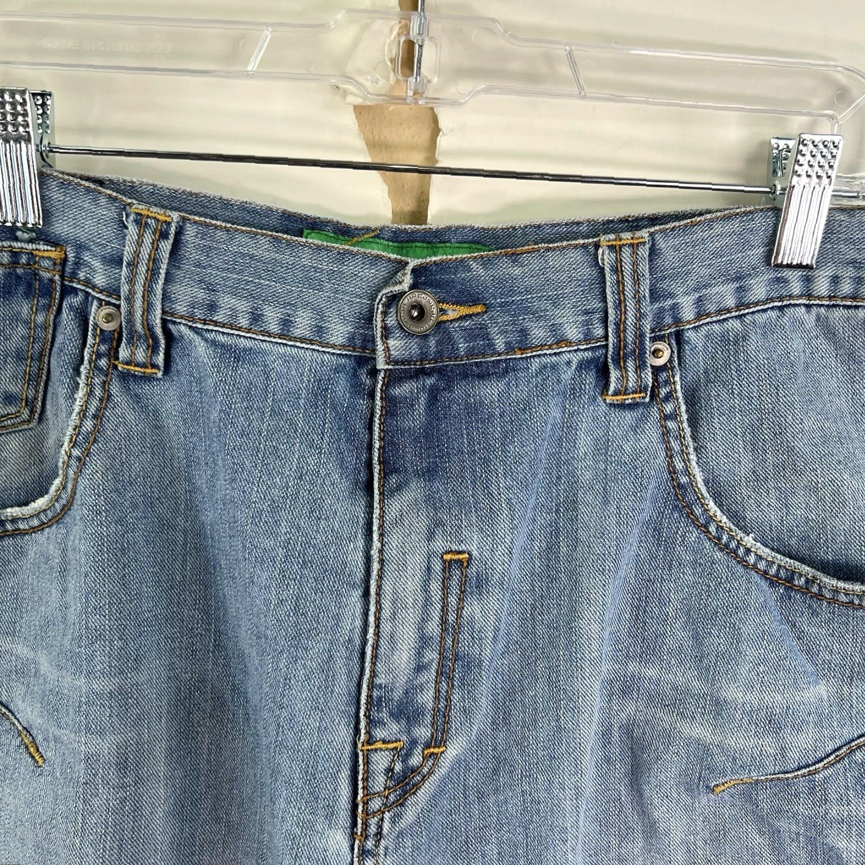 Rocawear VINTAGE Rocawear Denim Bermuda Shorts Mens 40 Blue 90s Hip Hop Grunge Size US 40 / EU 56 - 3 Thumbnail