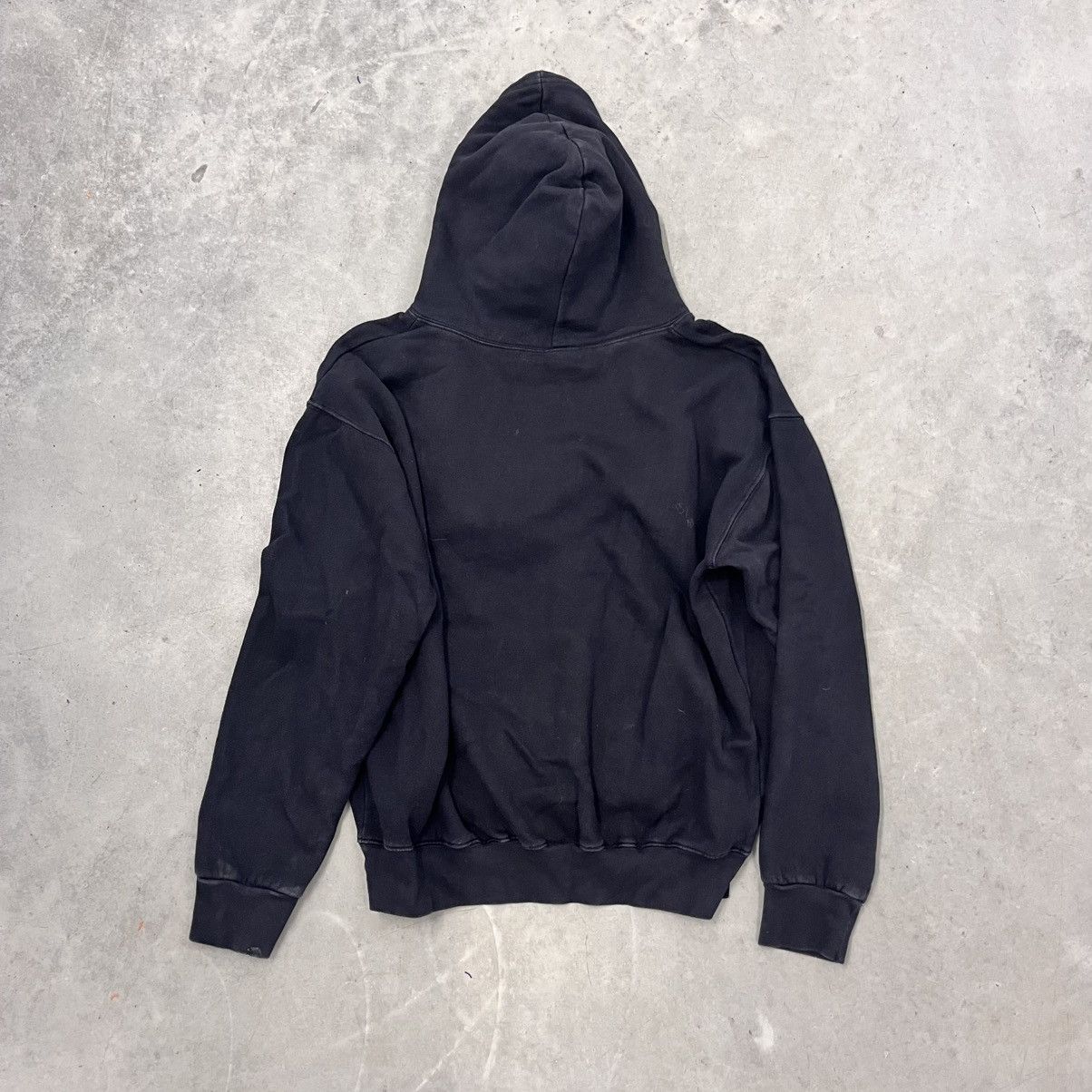 Japanese Brand × Vintage Y2K Black "I ❤️ NY" Baggy Heavy Weight Hoodie Large Emo Goth Size US L / EU 52-54 / 3 - 2 Thumbnail