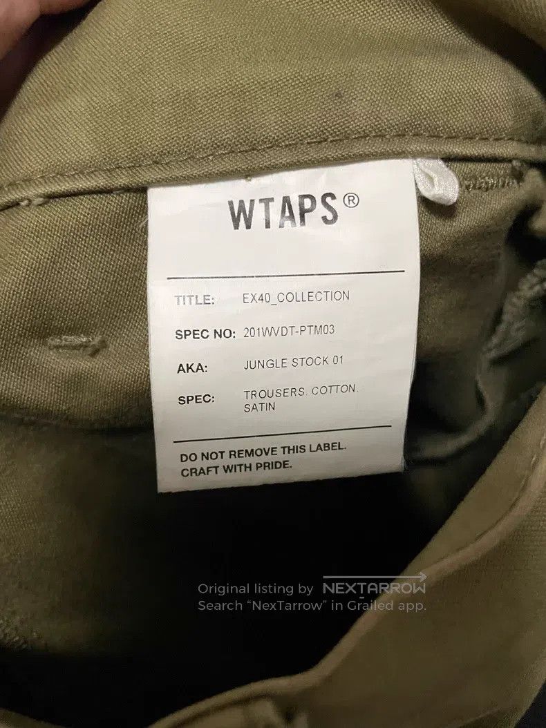 Wtaps Wtaps size 2 Green Washed Military Work Pants Size US 30 / EU 46 - 5 Thumbnail