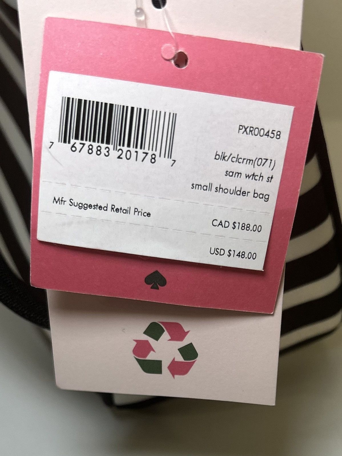 Kate Spade Kate Spade Little Better Sam Stripe Bag NWT SOLD OUT Size ONE SIZE - 8 Thumbnail