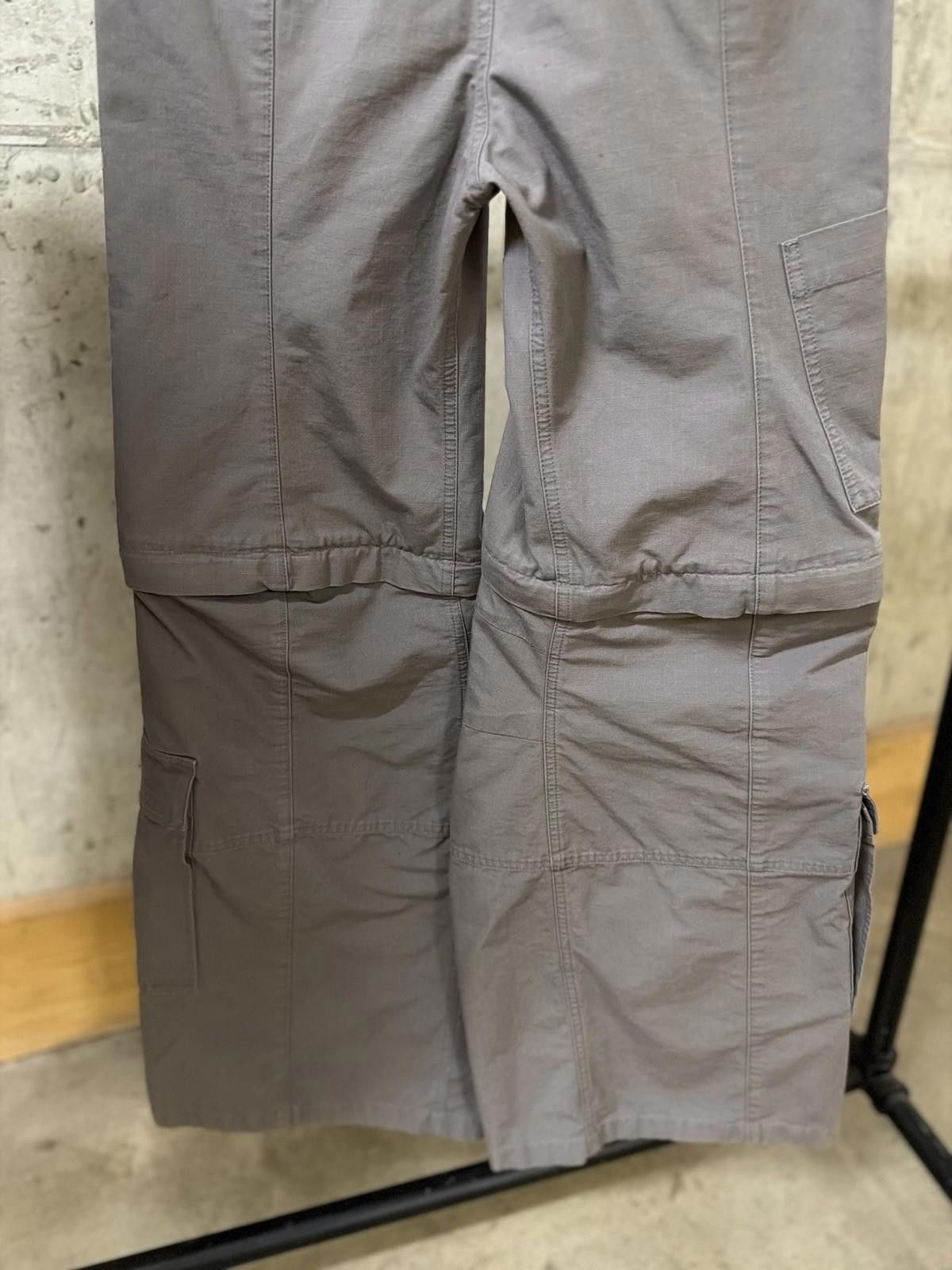 Balenciaga Balenciaga Wide Leg Black Ripstop Cargo Pants Size (XS) NEW Size US 28 / EU 44 - 8 Thumbnail