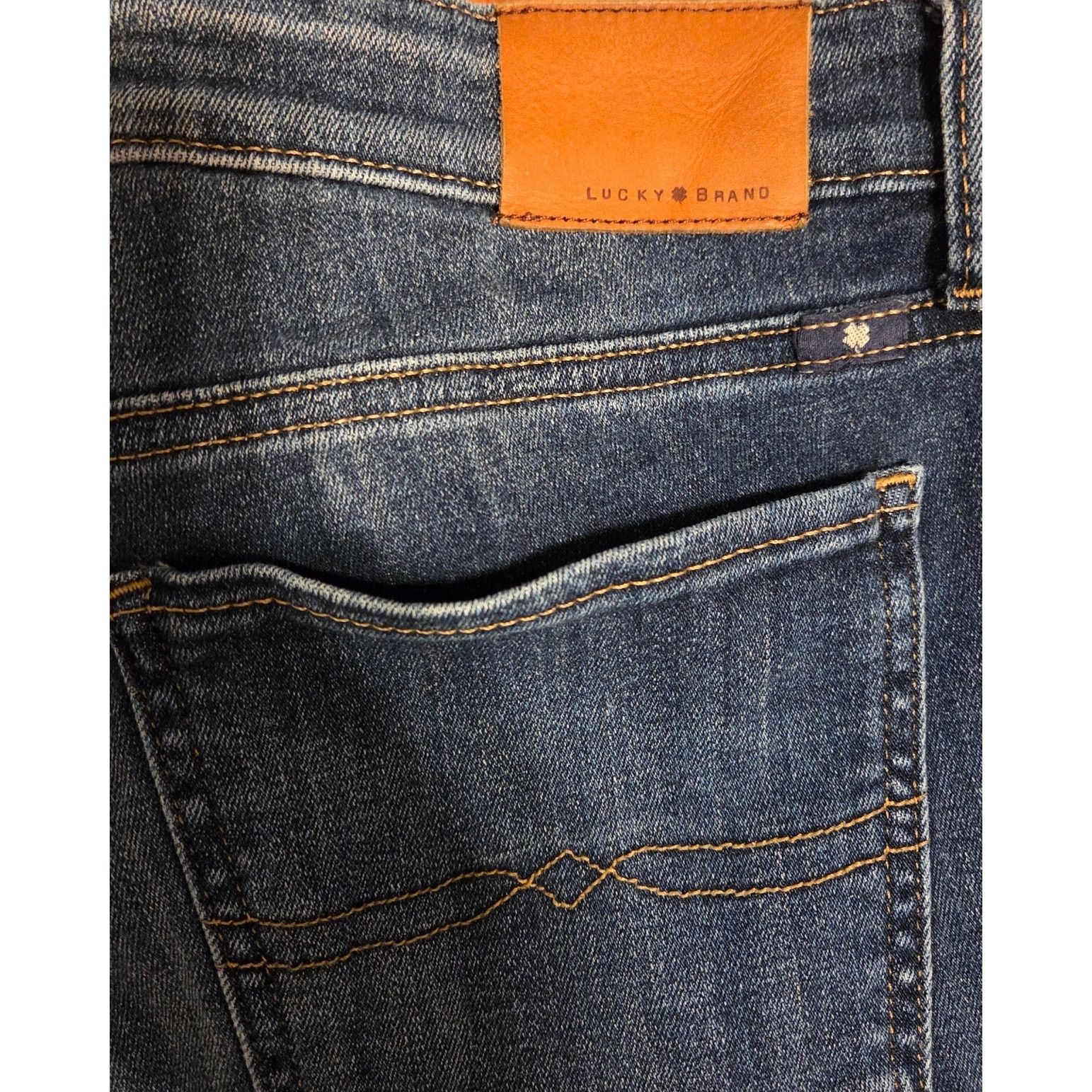 Lucky Brand Lucky Brand Sweet Boot Acid Wash Denim Jeans - Size 12/31 Size 34" / US 12 / IT 48 - 6 Thumbnail