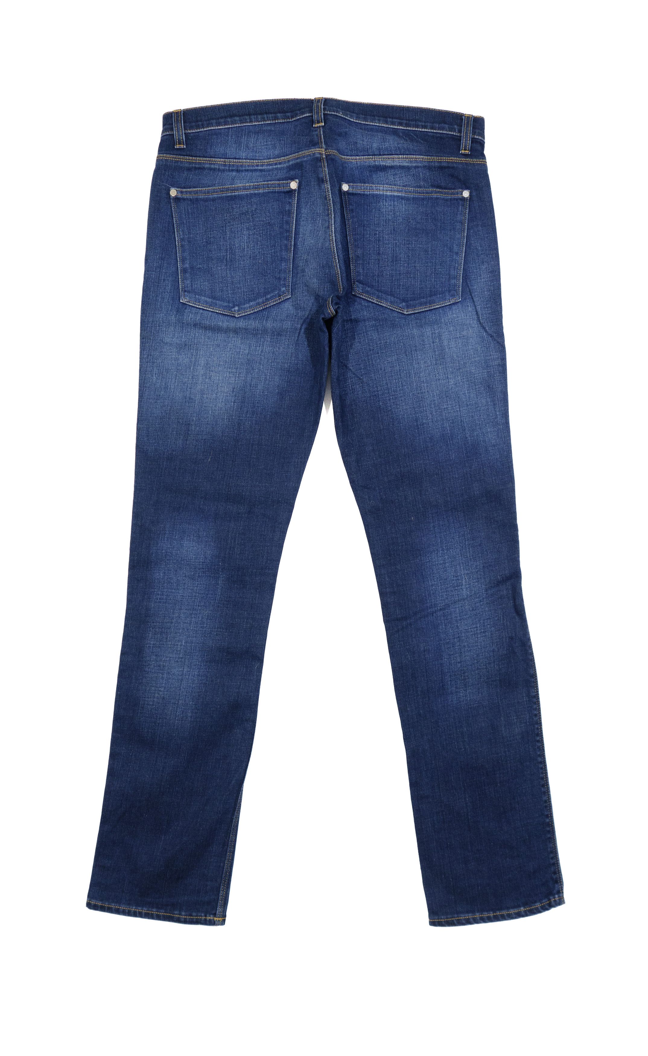 Acne Studios Max Prince Indigo Blue Jeans Size US 33 - 2 Thumbnail