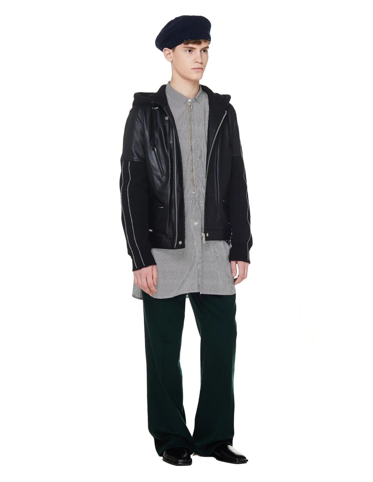 Undercover AW19 Clockwork Orange Hybrid Leather Jacket Size US S / EU 44-46 / 1 - 17 Thumbnail