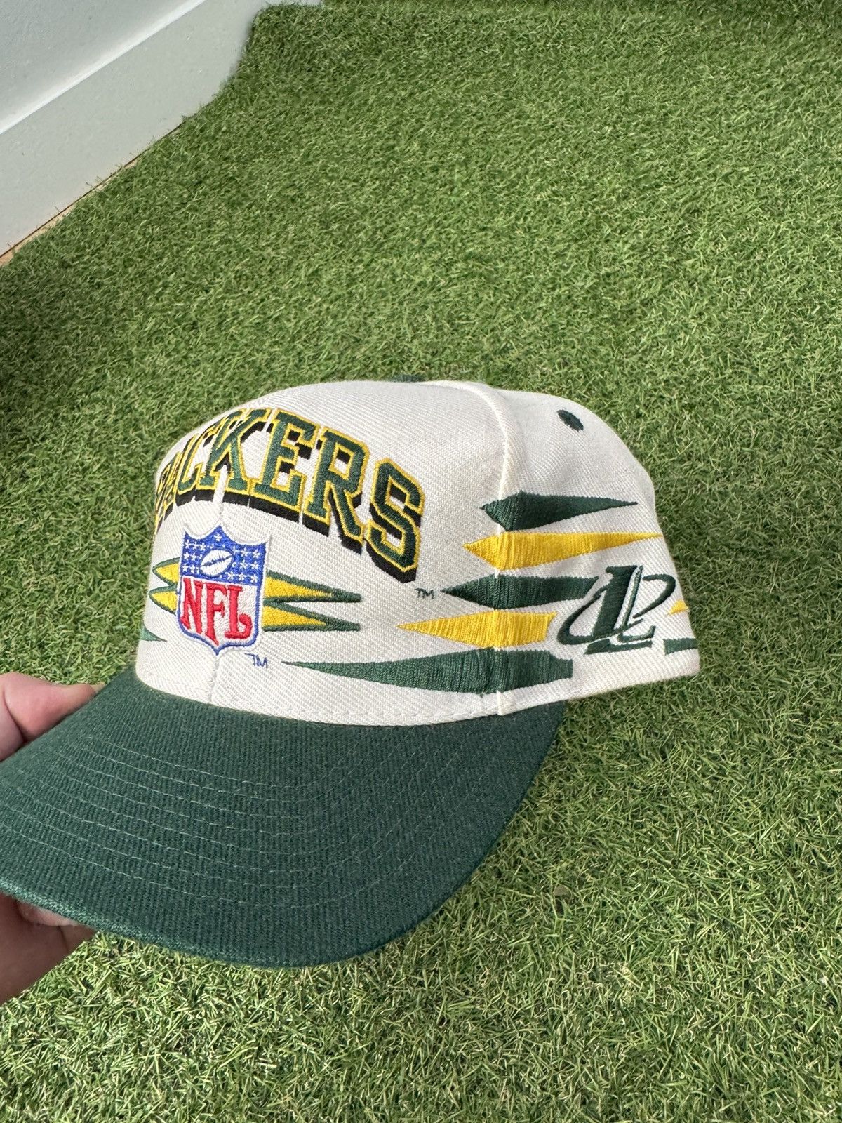 Logo Athletic Green Bay Packers diamond cut snapback Size ONE SIZE - 2 Thumbnail