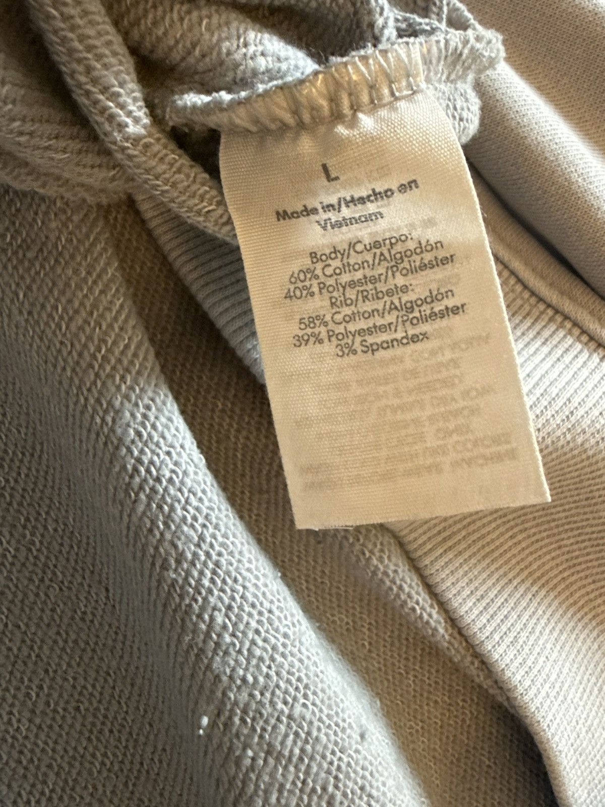 Other No Boundaries Oversized Pullover Hoodie Beige Large Size US L / EU 52-54 / 3 - 5 Thumbnail