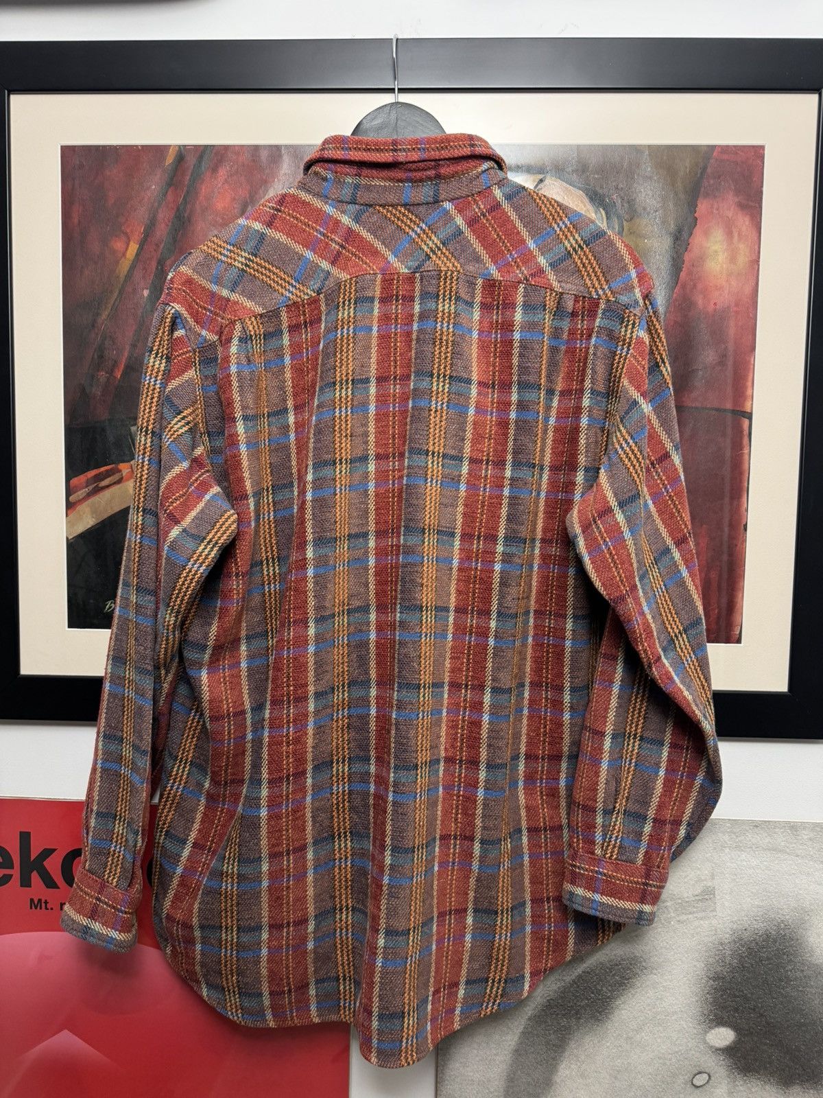 Marlboro Classics 90s Marlboro Classics Flannel Shirt Vintage Button Up Plaid Size US L / EU 52-54 / 3 - 2 Thumbnail