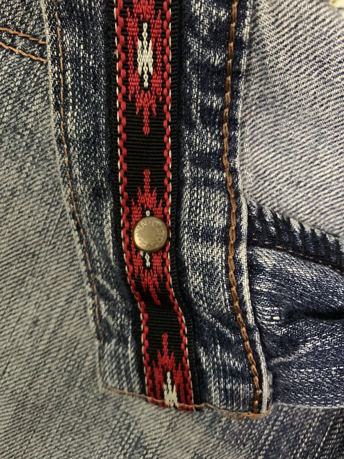 Edwin Vintage Edwin XV Classic Cowboy Style Baggy Distressed Jeans Size US 32 / EU 48 - 5 Thumbnail