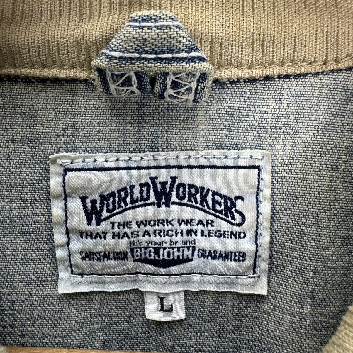 Big John ⚡️BIG JOHN DENIM CHORE WORKWEAR JACKET Size US L / EU 52-54 / 3 - 9 Thumbnail