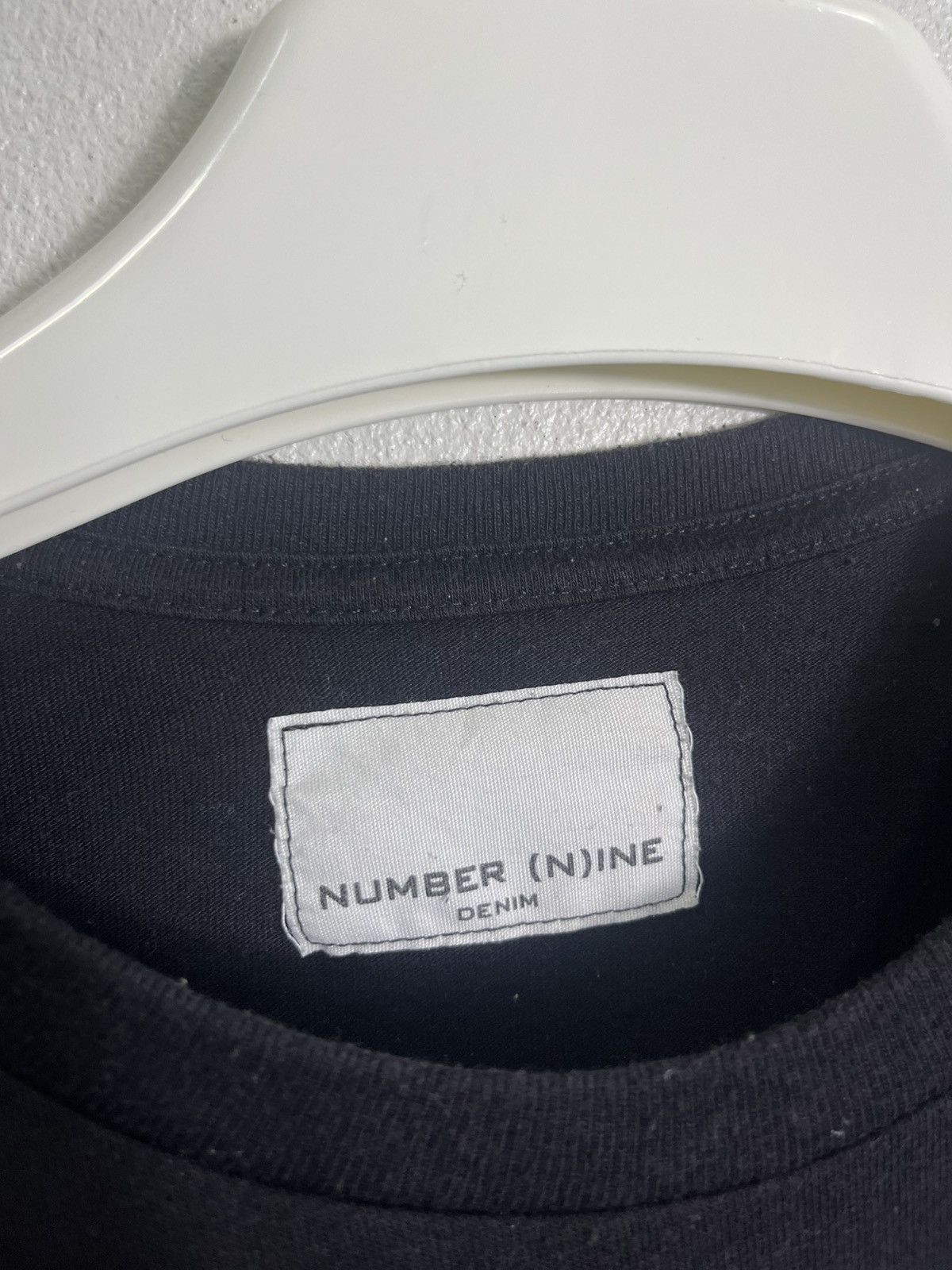 Japanese Brand Number (N)ine Denim Pocket Tshirt Size US S / EU 44-46 / 1 - 3 Thumbnail