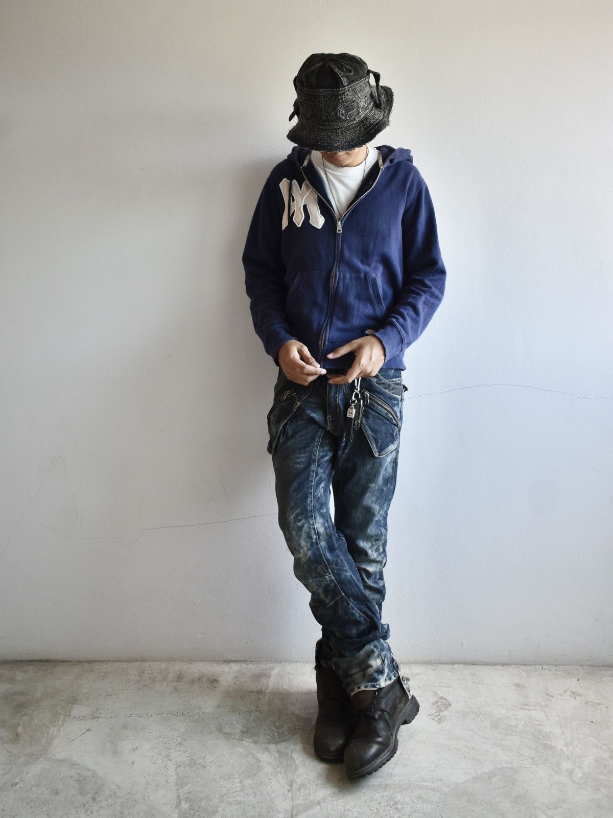PPFM PPFM Multi Pocket Curve Denim Pants Size US 32 / EU 48 - 5 Thumbnail