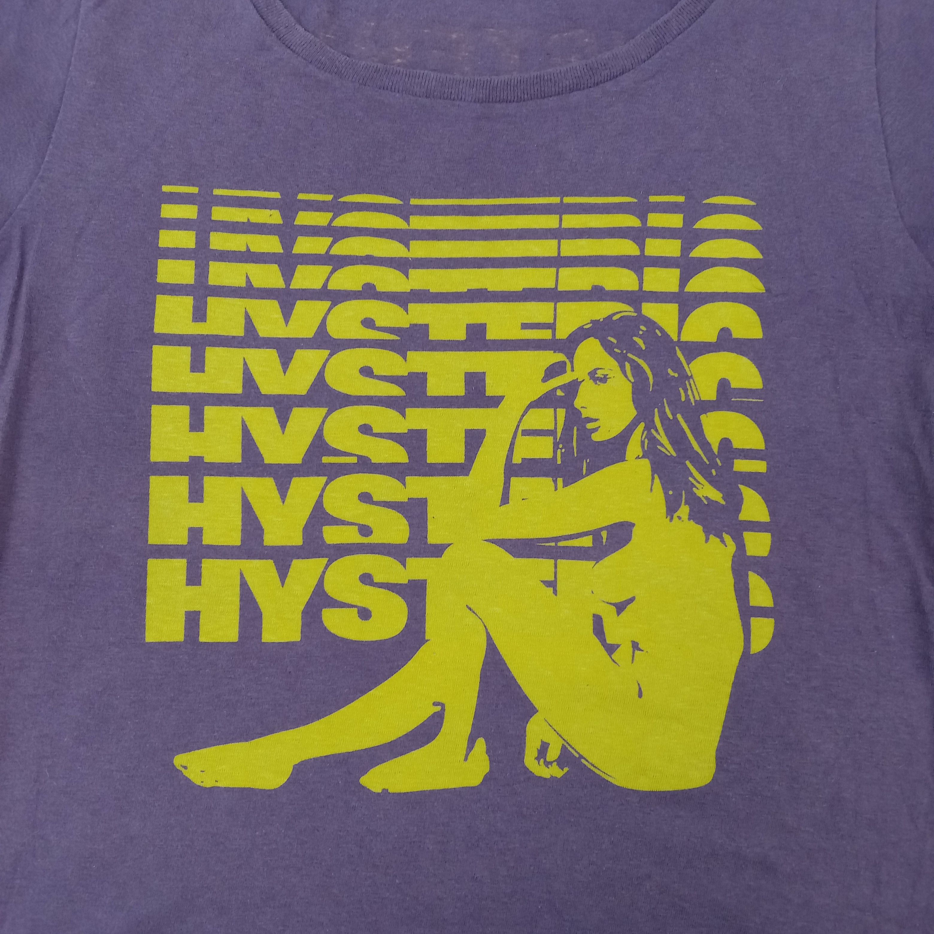 Hysteric Glamour Hysteric Glamour Japanese Brand Naked Tshirt C267N19 Size XS / US 0-2 / IT 36-38 - 2 Thumbnail