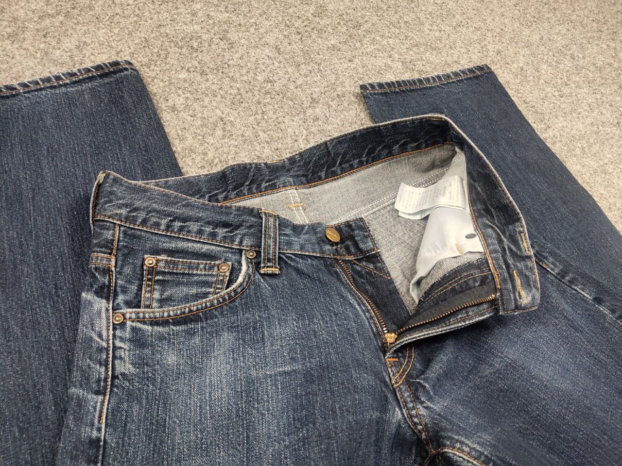 Carhartt Vintage 90's Carhartt Work Pronco Pocket Faded denim Jeans Size US 28 / EU 44 - 10 Thumbnail