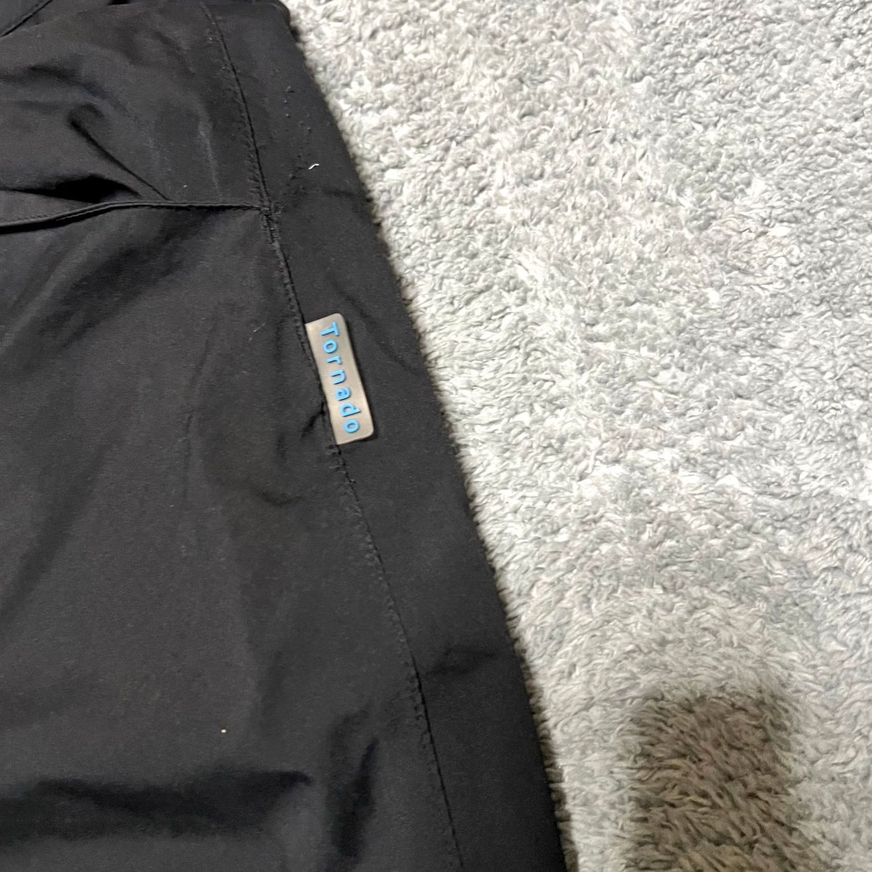 Vintage Sunice Tornado Pants Mens XL Flex Vent Nylon Adjustable Waist Windbreaker Pants Mens XL Black 37x30 Windbreaker Mens Size US 36 / EU 52 - 3 Thumbnail