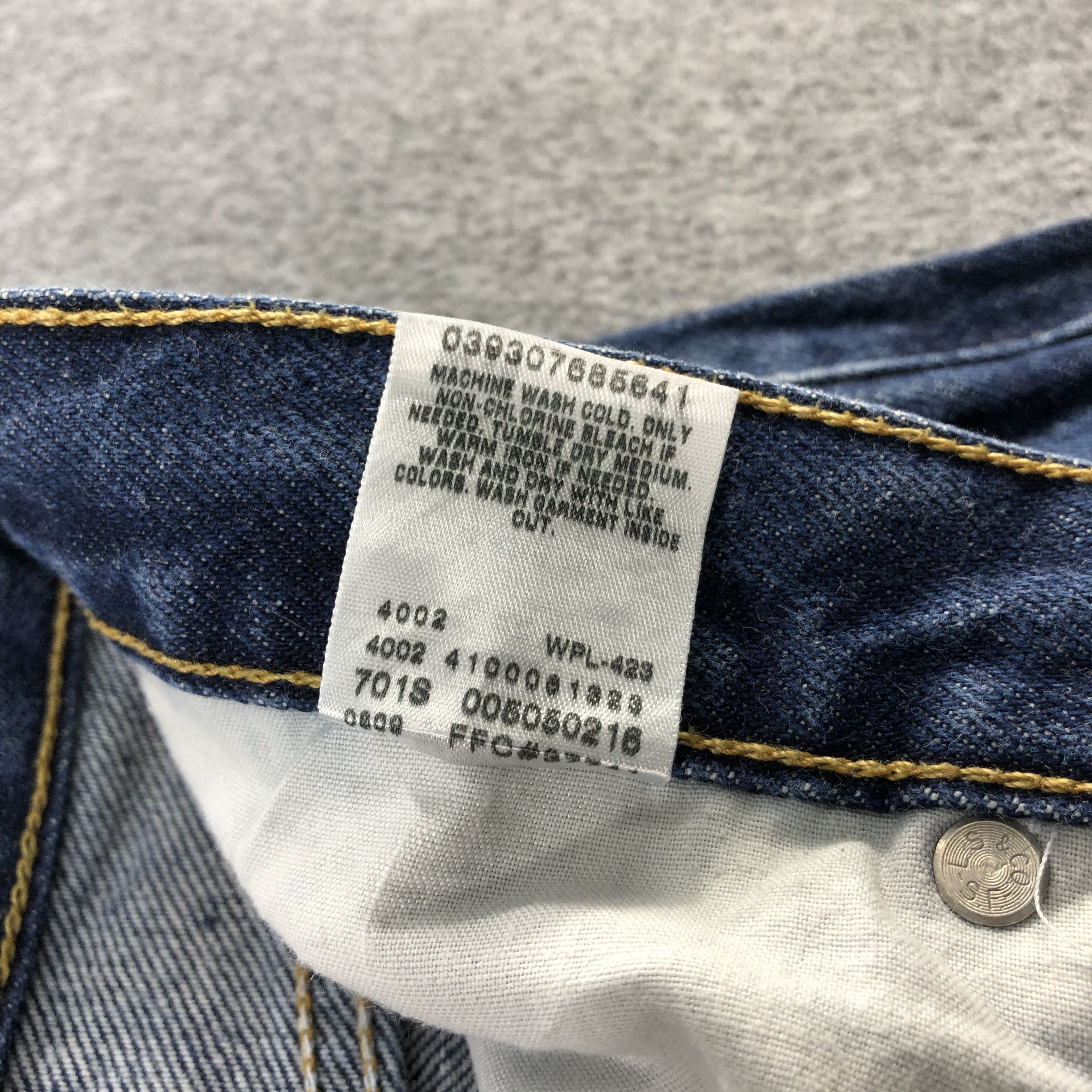Levi's Vintage Distress Levis 505 Jeans- J1310 Size US 37 - 11 Thumbnail