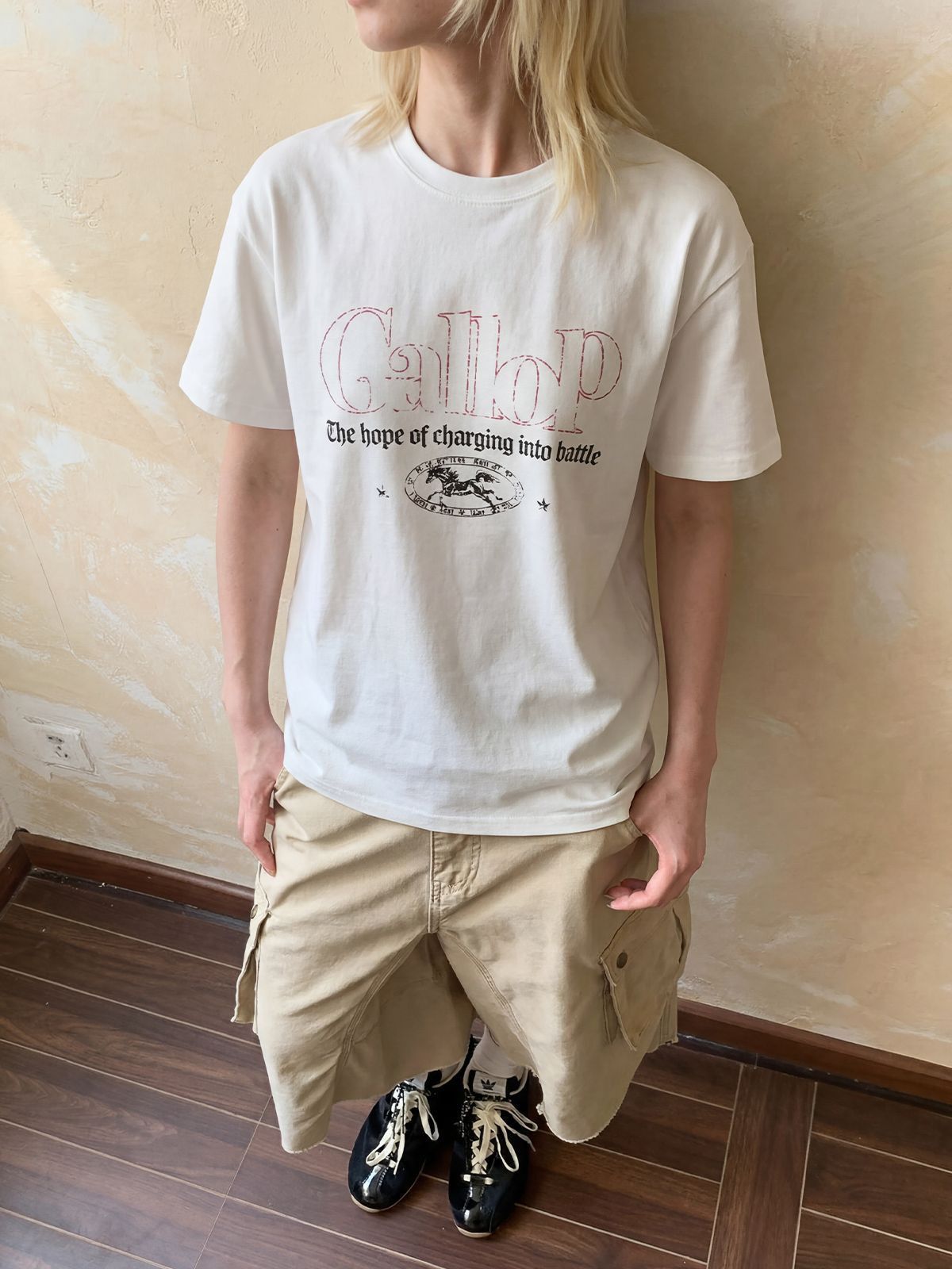 Japanese Brand Retro horse print short-sleeved T-shirt Size US M / EU 48-50 / 2 - 1 Thumbnail