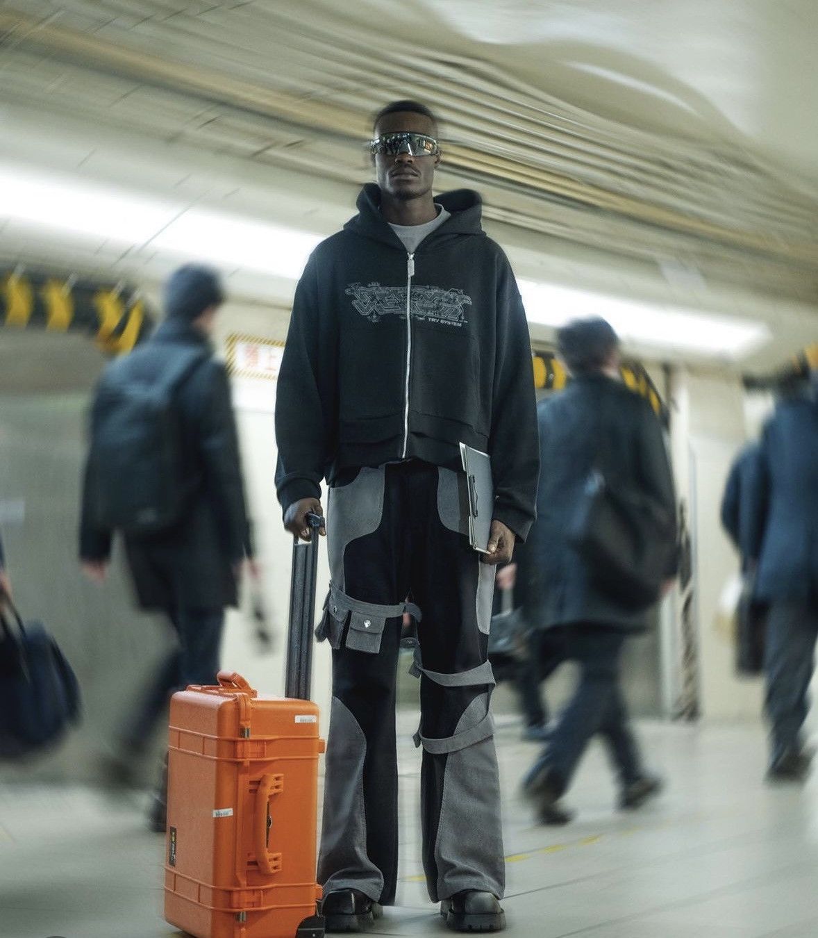 Trendt Vision Black Flight Cargo Size US 29 - 4 Thumbnail
