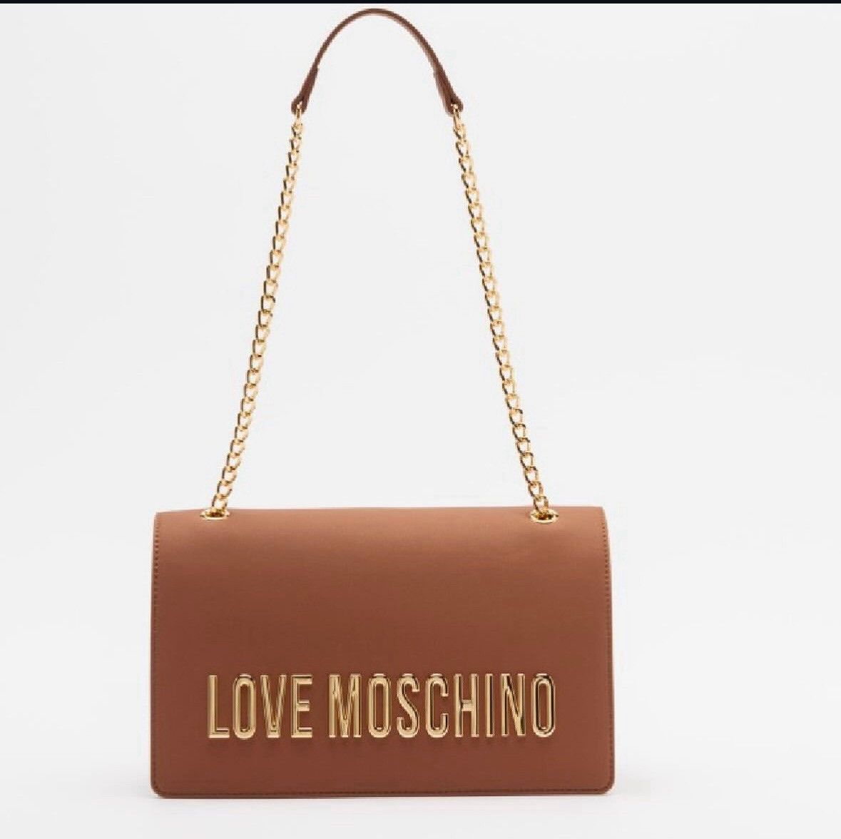 Love Moschino 👜 Love Moschino Brown Shoulder Bag Size ONE SIZE - 4 Thumbnail