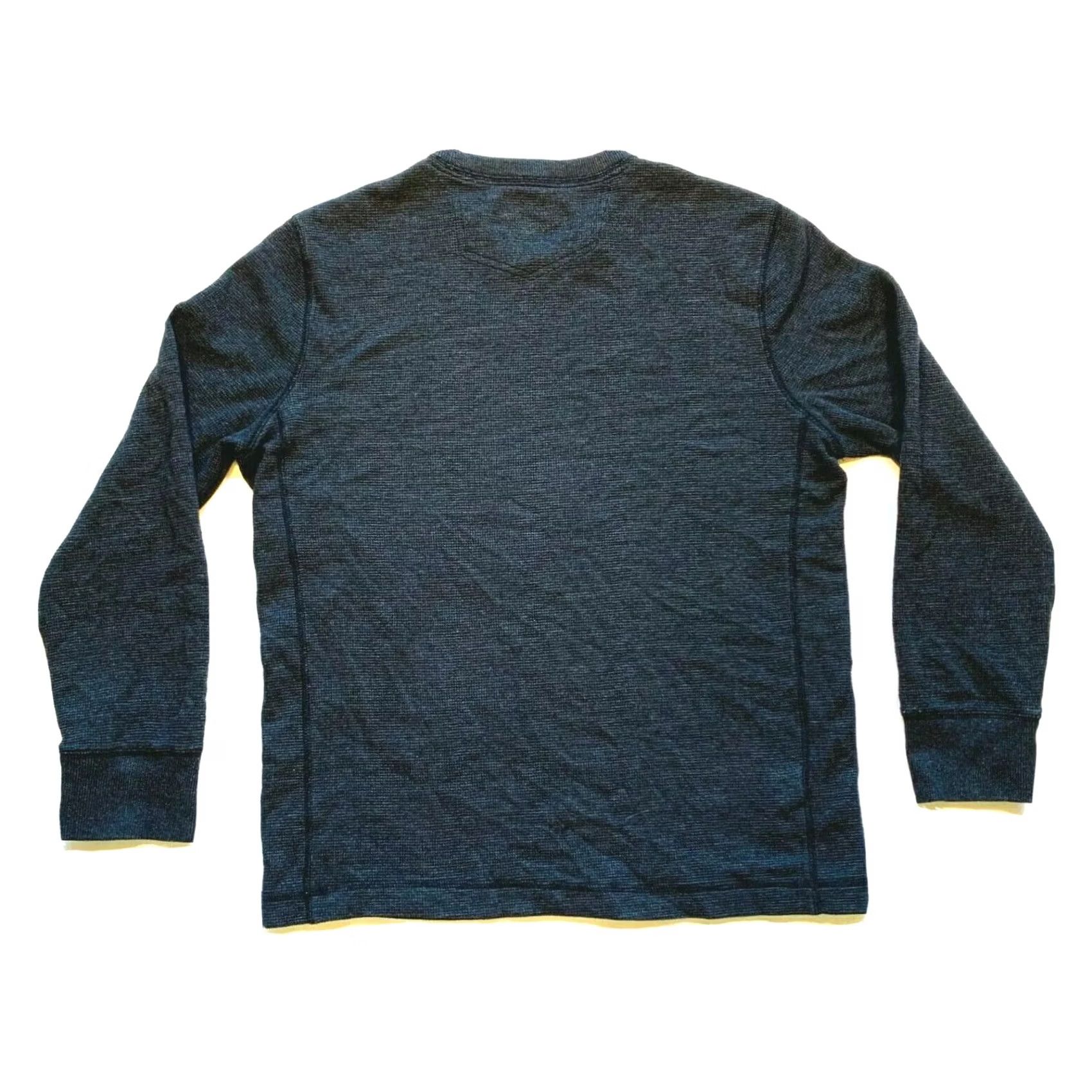 Eddie Bauer Eddie Bauer Outdoor Waffle Knit Thermal Pullover Sweater Crew Neck Gray M EUC Mens Shirt Size US M / EU 48-50 / 2 - 7 Thumbnail