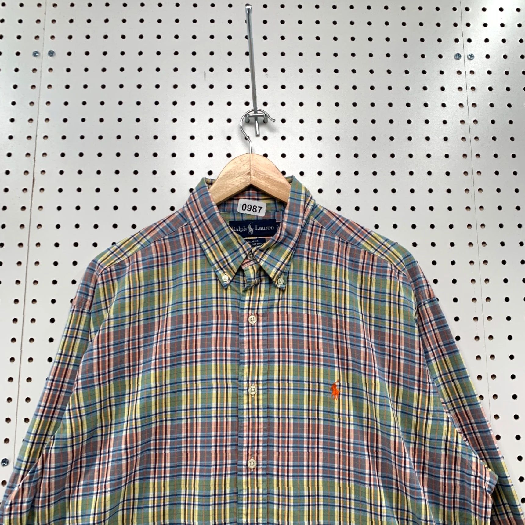 Ralph Lauren Ralph Lauren Button Down Shirt Mens Large Multicolor Plaid Blake Casual Shirt Mens Large Multicolor Plaid Blake Casual Size US L / EU 52-54 / 3 - 3 Thumbnail