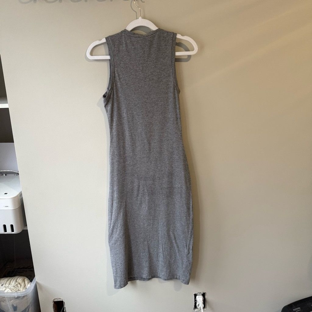 Aritzia Wilfred Aritzia Gray Sleeveless Dress Size XS / US 0-2 / IT 36-38 - 2 Thumbnail