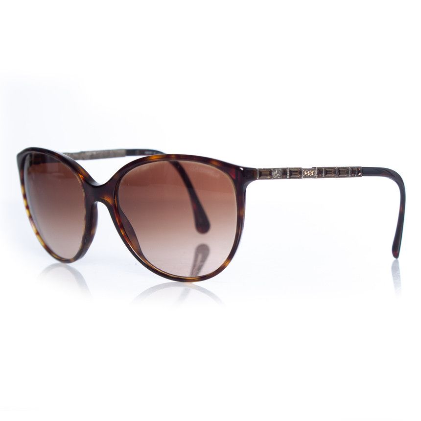 Chanel Chanel, Brown cat eye sunglasses Size ONE SIZE - 1 Thumbnail