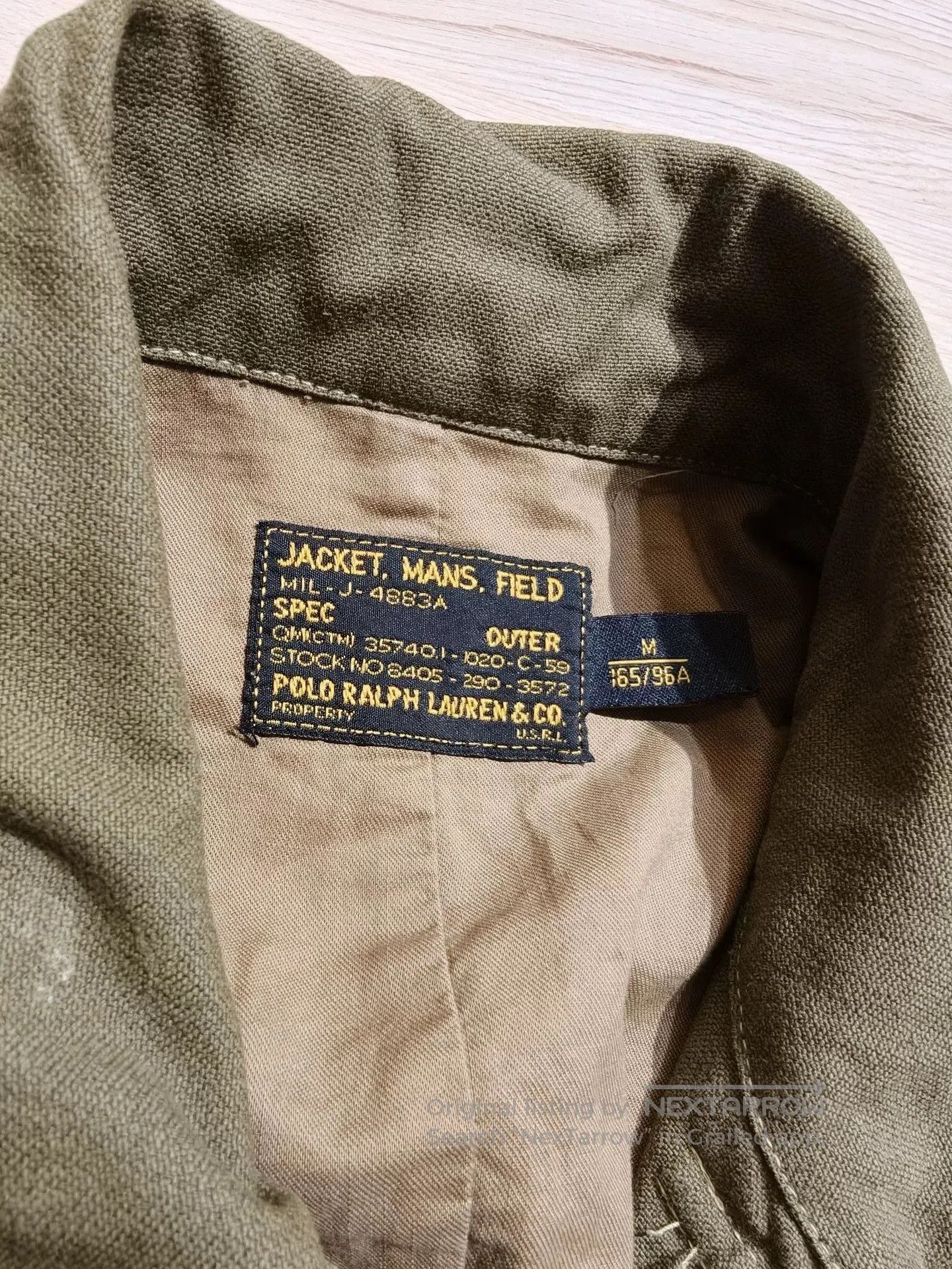 RRL Ralph Lauren Ralph Lauren Pepper Salt Combat Jacket. Size US M / EU 48-50 / 2 - 7 Thumbnail